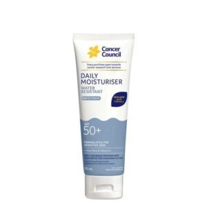 Kem Chống Nắng Cancer Council Daily Moisturiser Water Resistant SPF50+ 75ml