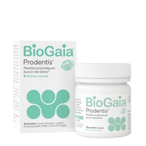 Viên Ngậm Thơm Miệng BioGaia Prodentis 30 Viên, Vị Táo Bạc Hà